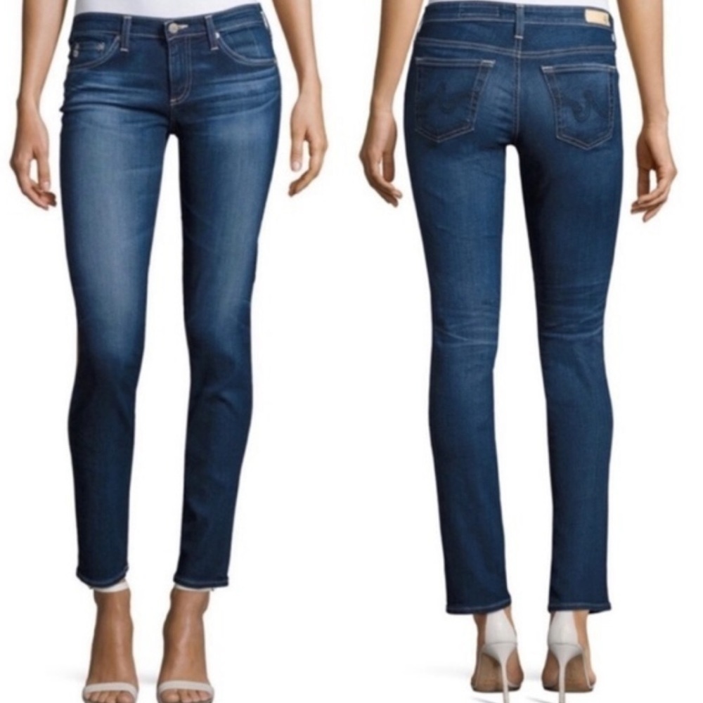 AG Adriano Goldschmied The Stryker Slim Straight Dark Wash Jeans